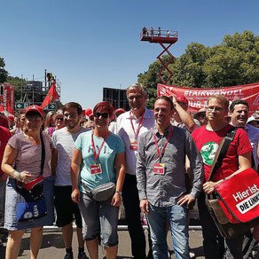 Demo "FairWandel - Nur mit uns."