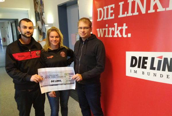 Übergabe Rsk Scheck