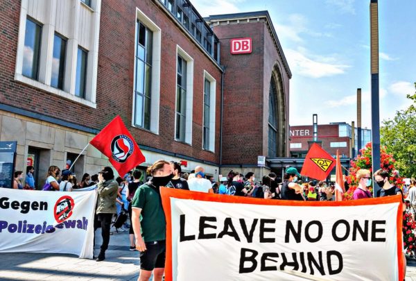 #BlackLivesMatter-Demo in Kiel