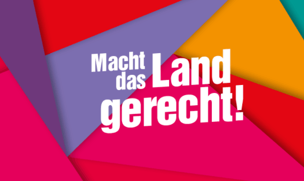 Macht das Land gerecht: Jetzt DIE LINKE!