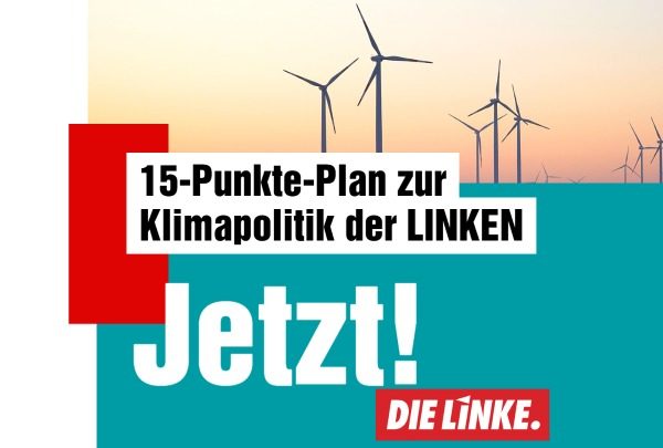 15-Punkte-Plan zur Klimapolitik der LINKEN